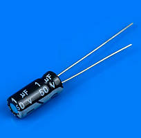 Полярний конденсатор 1 мкФ 50В