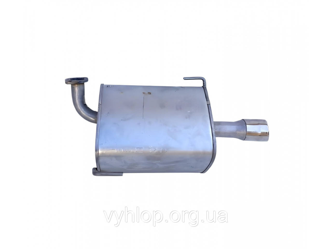 Глушник Субару Аутбек 2.5 (Subaru Outback 2.5) (46.20) 03-09 Polmostrow алюминизированный