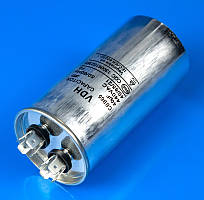 Конденсатор для кондиціонера, металевий корпус, 40 мкФ, 440 В