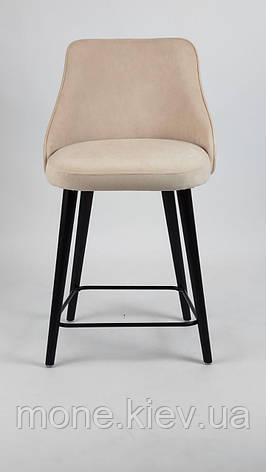 Барний стілець MARKO на дерев'яних ніжках, фото 1