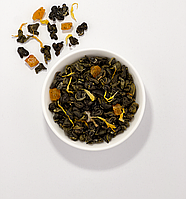 Чай зелений равлик з Хамійською динею ваговий 100г