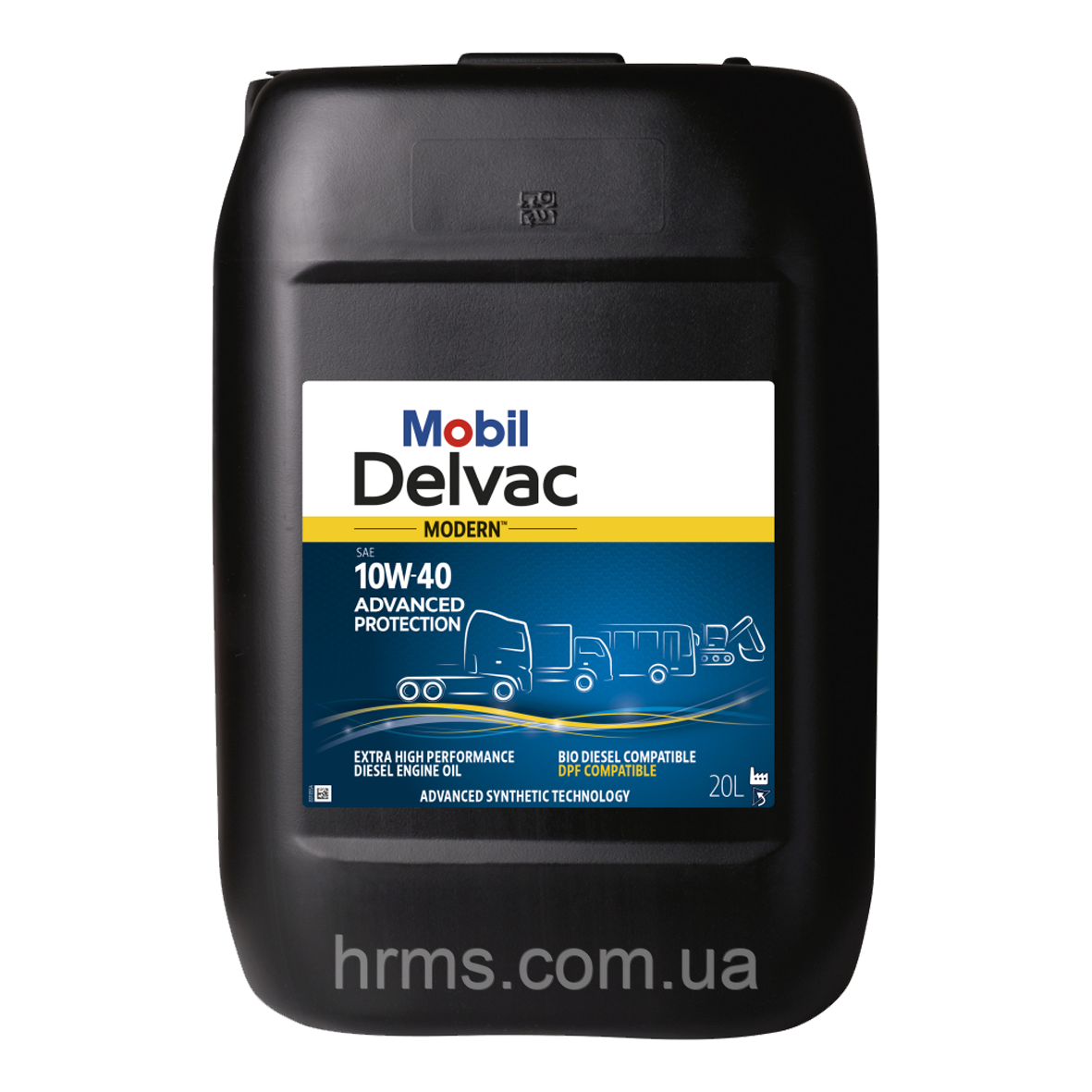 Моторне масло Mobil Delvac XHP ESP 10W-40 20л Мобіл Делвак есп10в40 Modern 10W40 Advanced Protection