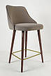 Барний стілець MARKO на дерев'яних ніжках, фото 7