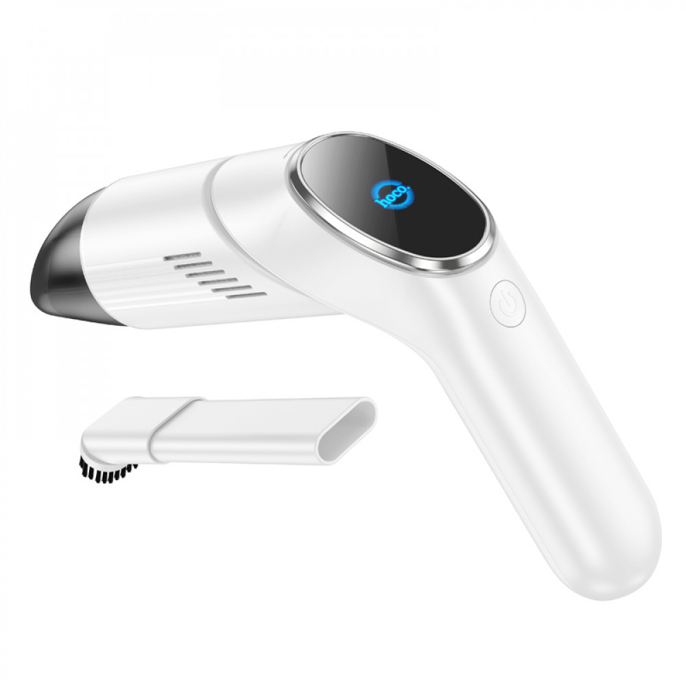 Car vacuum cleaner Hoco ZP6 Speed portable — white, фото 1