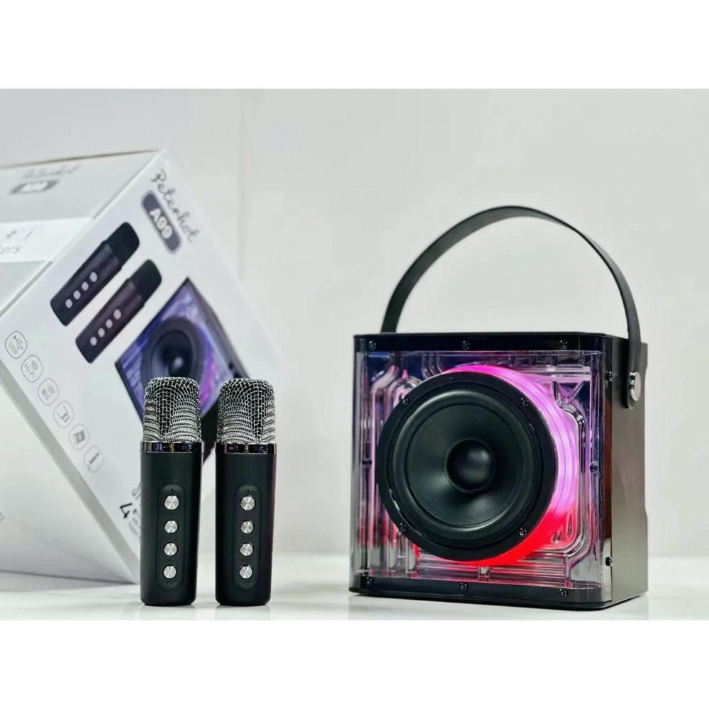 Bluetooth Speaker & 2 Microphones CL-227 — Black, фото 1