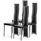 Кресло Hommex Diana X4 Black (арт. MC-081-Х4)