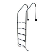 Сходи для басейну Emaux Standard NSL515-SR (5 сходинок), AISI-304