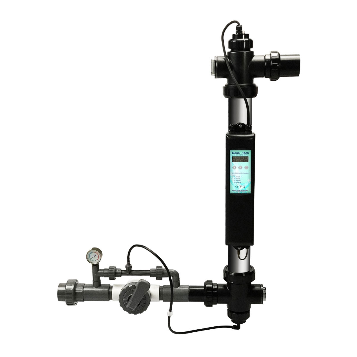 Ультрафіолетова установка Emaux Nano Tech UV87 Ozon (25 м3/год, 87 Вт), фото 1