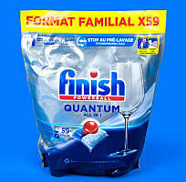 Таблетки для посудомийних машин Finish Quantum, 59 шт.