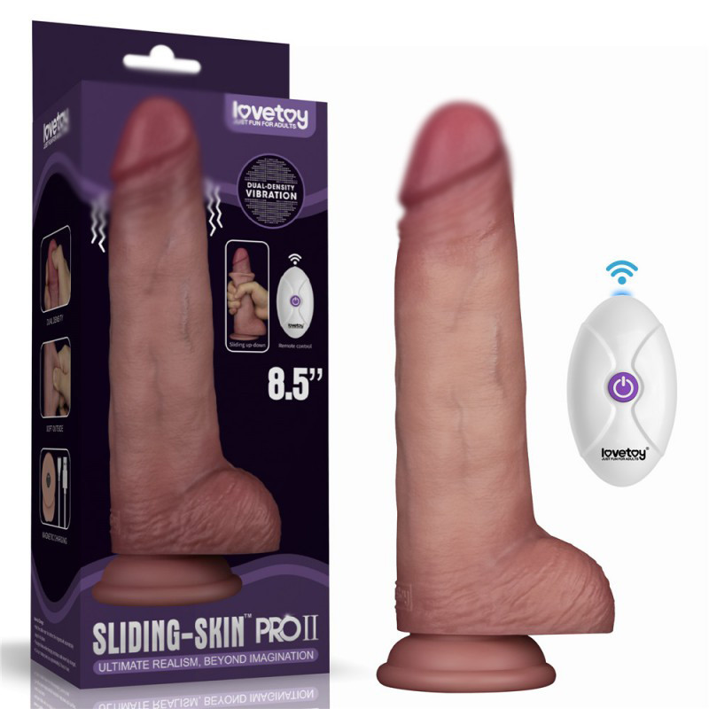 Вібратор, вібромасажер Sliding Skin Pro II 10 режимів вібрації, фото 1