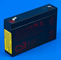 Акумулятор для ДБЖ 6 V 7.2 Ah CSB GP672
