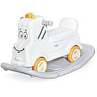 Машинка - гойдалка Mealux Mack White (арт. KD-D121 White)