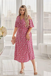 Сукня " Венера " фрез великого розміру батал Розміри: 48-50, 52-54, 56-58