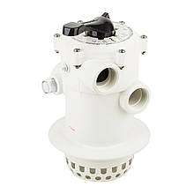 Кран шестиходовий Kripsol VK6T 43.B (1.5", верхнє підключення)