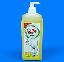 Polly Лимон Хімія для миття посуду з дозатором 1 л