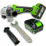 Безщіткова болгарка FLINKERTEK ФАШ 125LI BL (+2 акумулятора 36В), фото 10