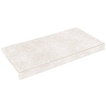 Бортова Г-подібна плитка Aquaviva Granito Light Gray, 595x345x50(20) мм