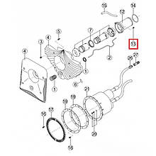 Комплект кріплення заставної противотока (RUSS0351.00R) Kripsol