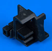 Лівий кріплення скла дверцят духовки Beko 250440818