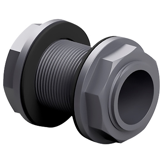 Танк-адаптер ПВХ Effast RERASE040F різьбовий d1-1/2", фото 1