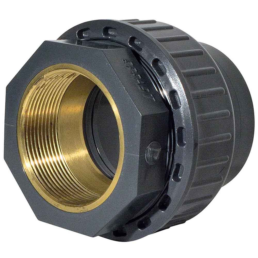 Муфта ПВХ Effast RGRBBD050F.N перехідна, з внутрішньою різьбою d50x1-1/2", фото 1