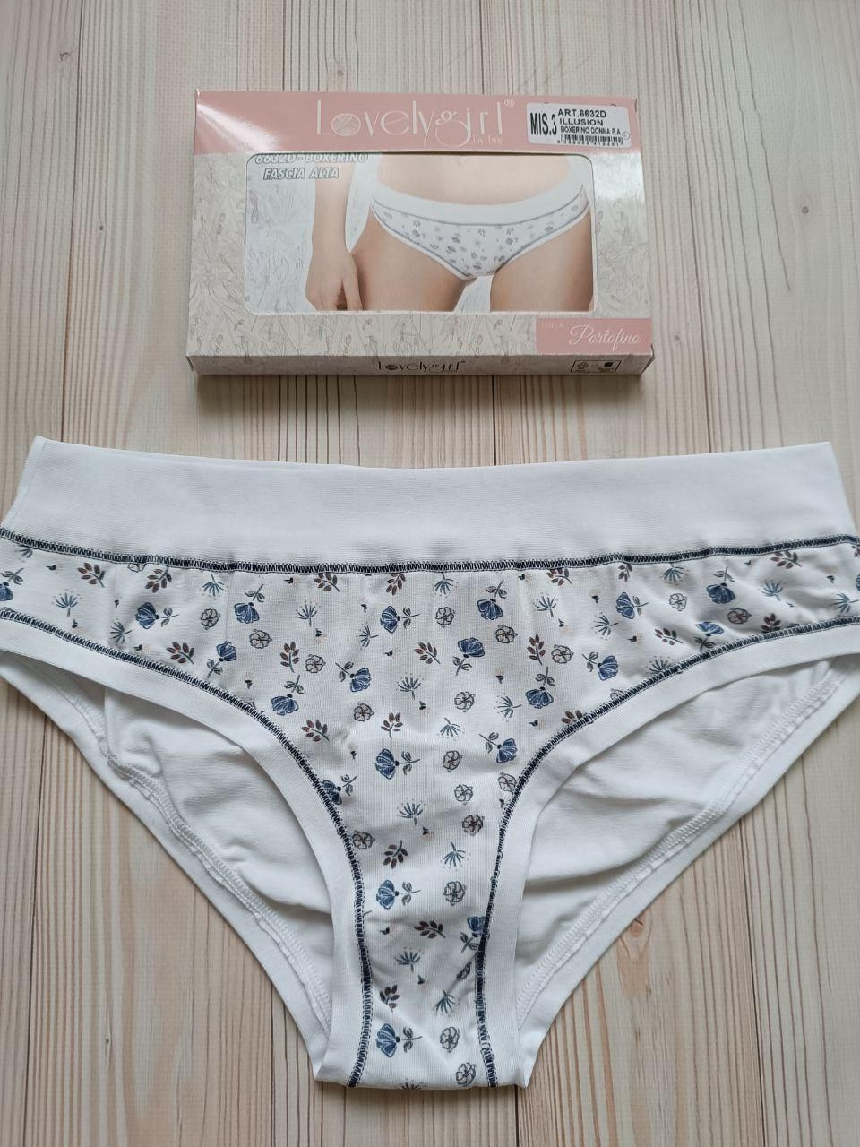 Жіночі бавовняні трусики сліп Lovelygirl by Emy 6623, фото 1