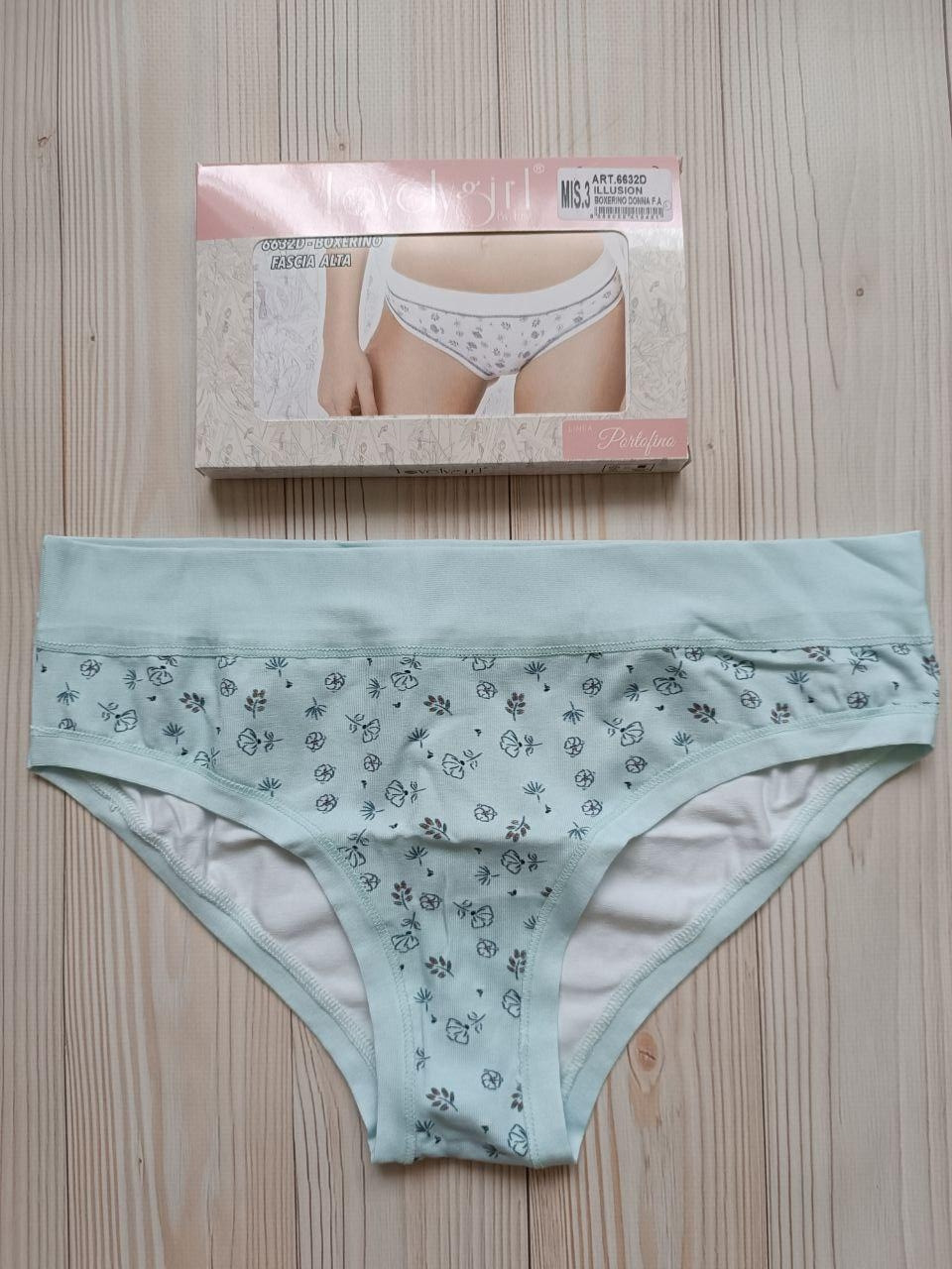 Жіночі бавовняні трусики сліп Lovelygirl by Emy 6623, фото 1