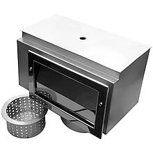 Скімер Aquaviva Standart AISI 304 (450х250 мм), квадратна кришка