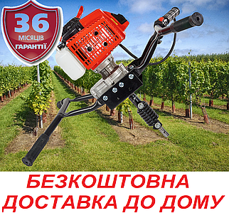 Мотобур бензиновий 3.0 к.с. Vitals Master BUM 632n бензобур 400мм мах