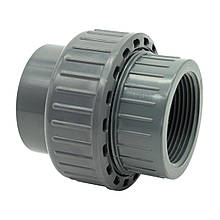 Муфта ПВХ Effast RERBOE020B розбірна із внутрішньою різьбою, 1/2"