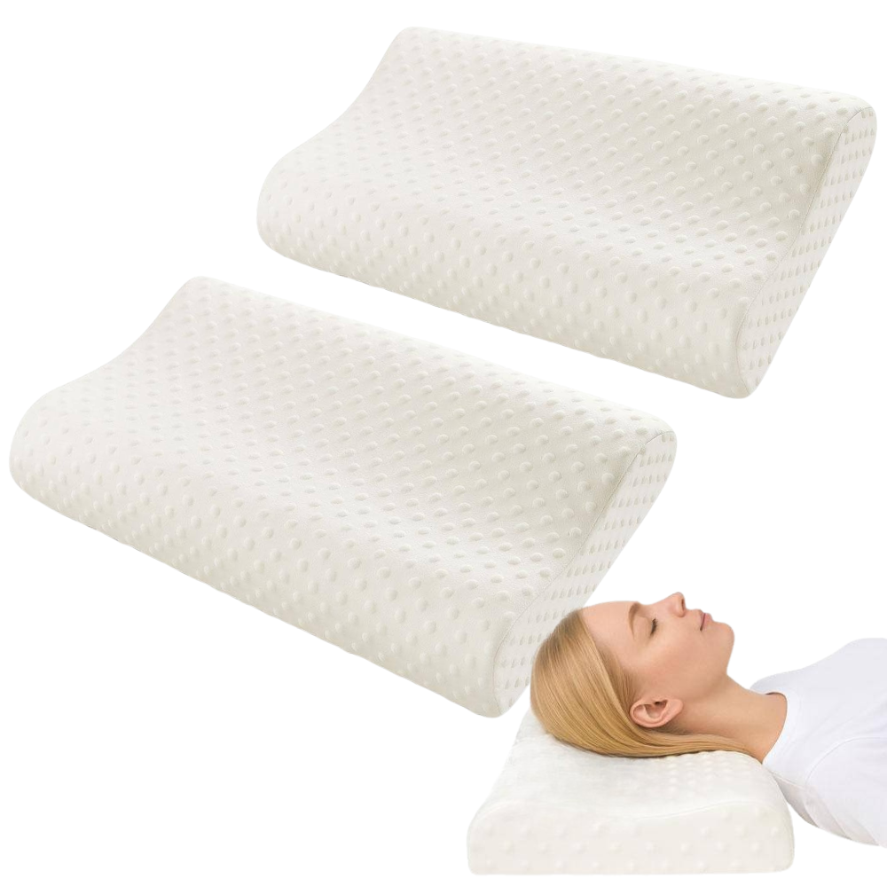 2 шт Ортопедична подушка (50х28х7см) GH1188 / Подушка з ефектом пам'яті / Подушка анатомічна, фото 1