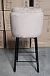 Барний стілець COLT на металевій опорі, фото 8