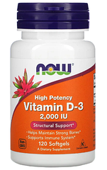 Вітамін D3 / Vitamin D-3, Now Foods, 50 мкг (2000 МО)