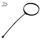 Фіксатор шнур кришки бака 6 Ф13 Бмв 16117222391 16116765046 16117224480