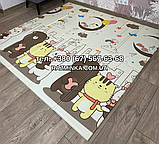 Дитячий термокилимок 200*180*1см (складний, двосторонній) | термо килимок розвиваючий, фото 2