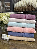 Рушник для обличчя махровий щільний розмір 50 на 100 см (від 6 шт.)