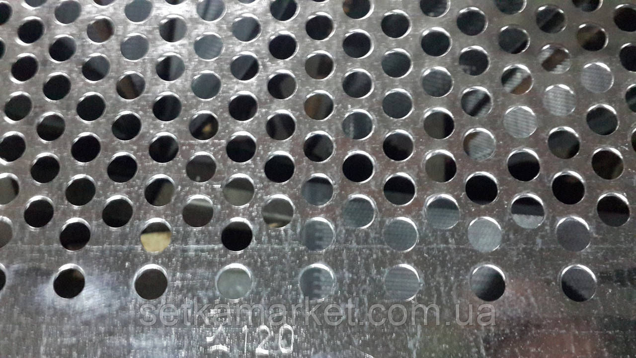 Решето (сито) ОВС-25, толщина 1.0 мм, ячейка 12 мм, оцинкованный металл - фото 1 - id-p459617692