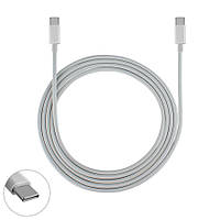 Оригинальный блок питания для ноутбука Apple 87W Type-C с кабелем белый BZN