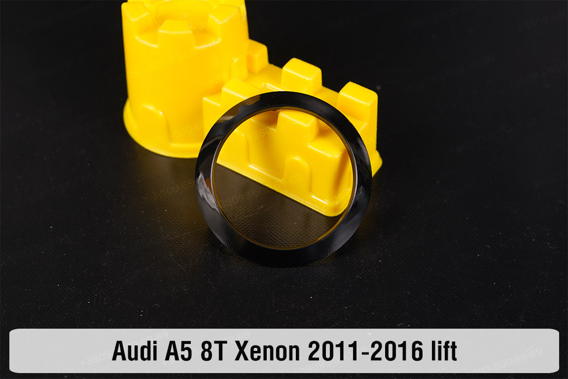 Декоративна маска лінзи Audi A5 8T Xenon (2011-2016) рест ліва, фото 1