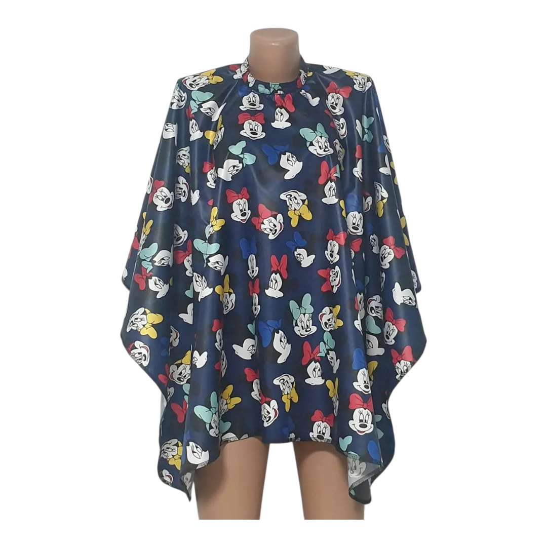 Пеньюар дитячий PROFLINE яскравий для стрижки волосся (117×120 см). Захисна накидка з плащівки, застібка на гачках. Арт FK111, фото 1