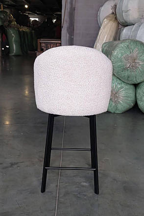 Барний стілець ONTARIO на металевій опорі, фото 3