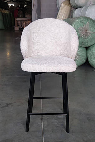 Барний стілець ONTARIO на металевій опорі, фото 1