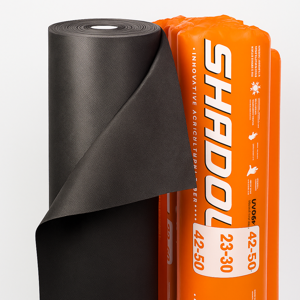 Геотекстиль чорний 1.6х50м (130 г/м2). ТМ "Shadow" (Чехія).