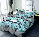 Постільна білизна Сатін полуторний комплект, фото 9