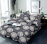 Постільна білизна Сатін полуторний комплект, фото 10