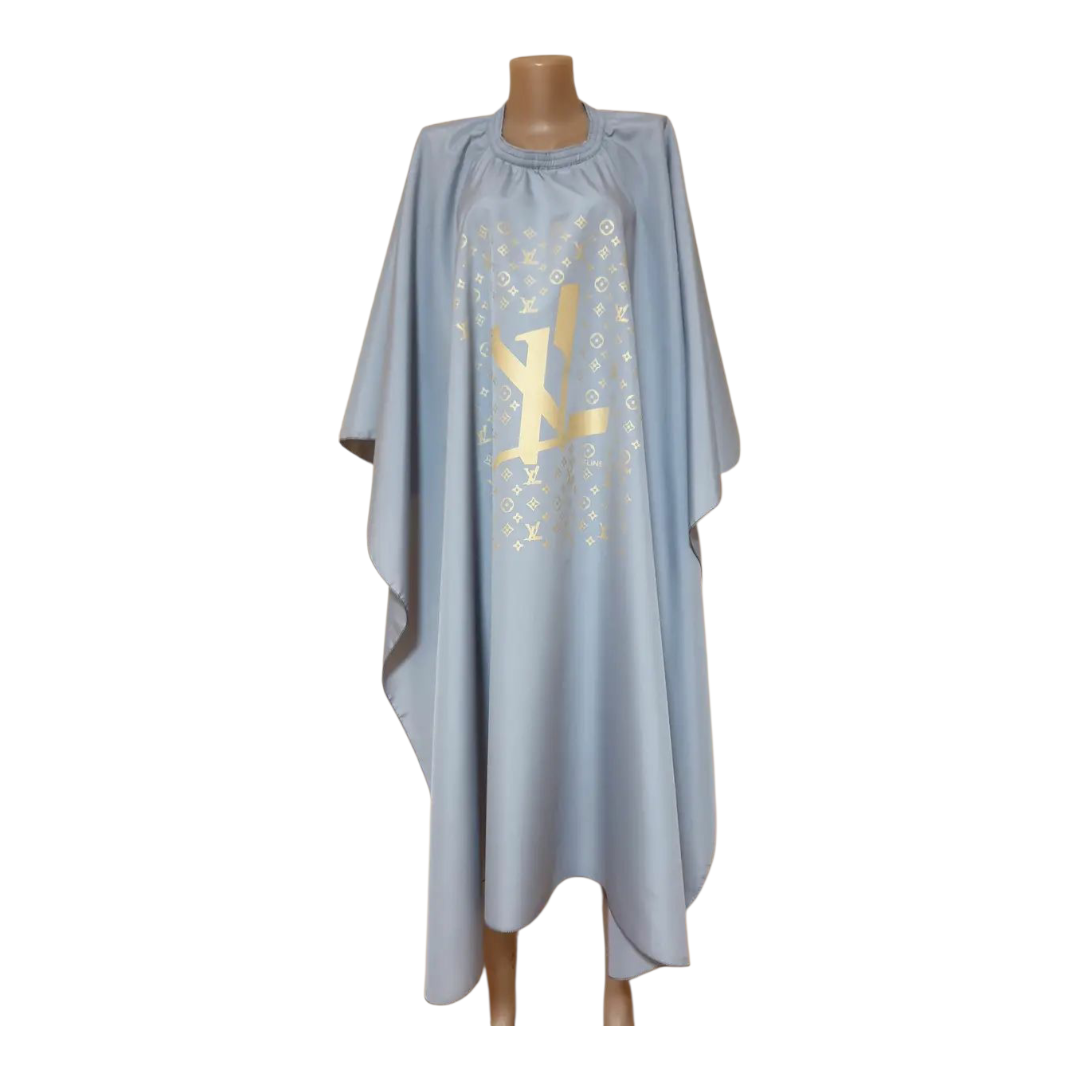 Пеньюар перукарський для стриження волосся "Louis Vuitton". Захисна накидка для стриження волосся, фото 1