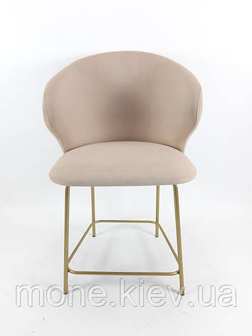 Барний стілець ORLEAN на металевій опорі, фото 1