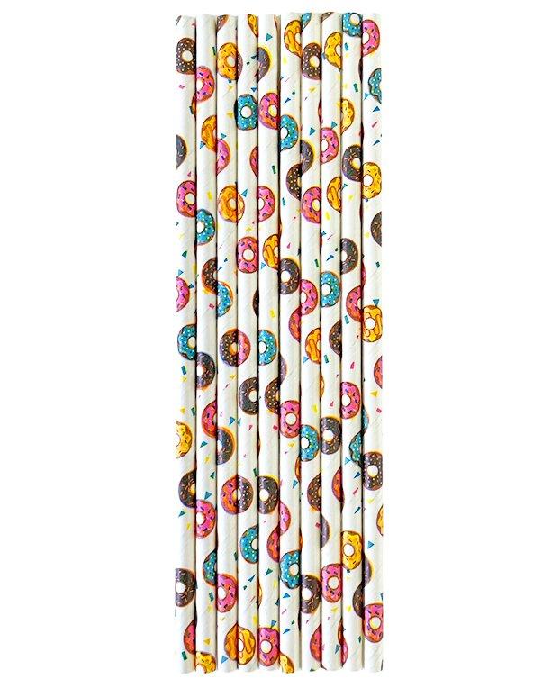 Соломинки паперові Пончики 25 од