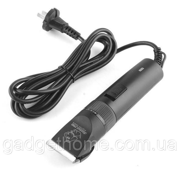 ТОП! Машинка для стрижки тварин BaoRun S1, чорна - (gHome), фото 1