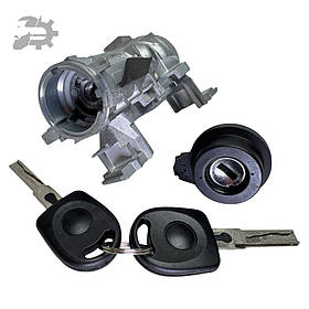 Замок запалювання личинка SuperB 3 Skoda 8E0905855A 1K0905851B 4B0905851F